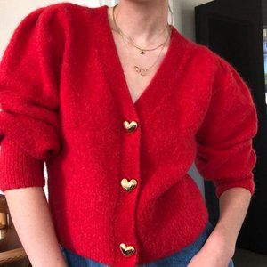 & Other Stories Heart Sweater
